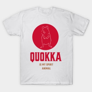 QUOKKA IS MY SPIRIT ANIMAL AUSTRALIA T-Shirt